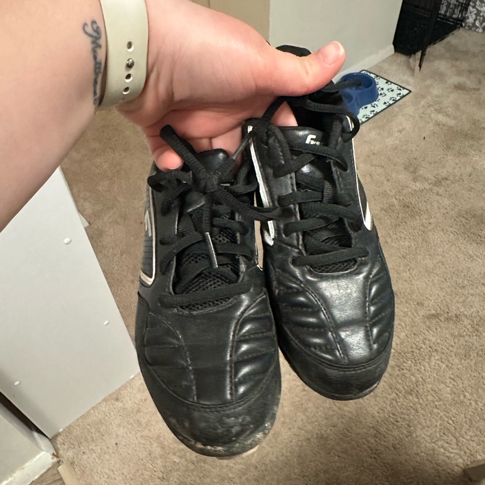Kids Black Athletic Shoes